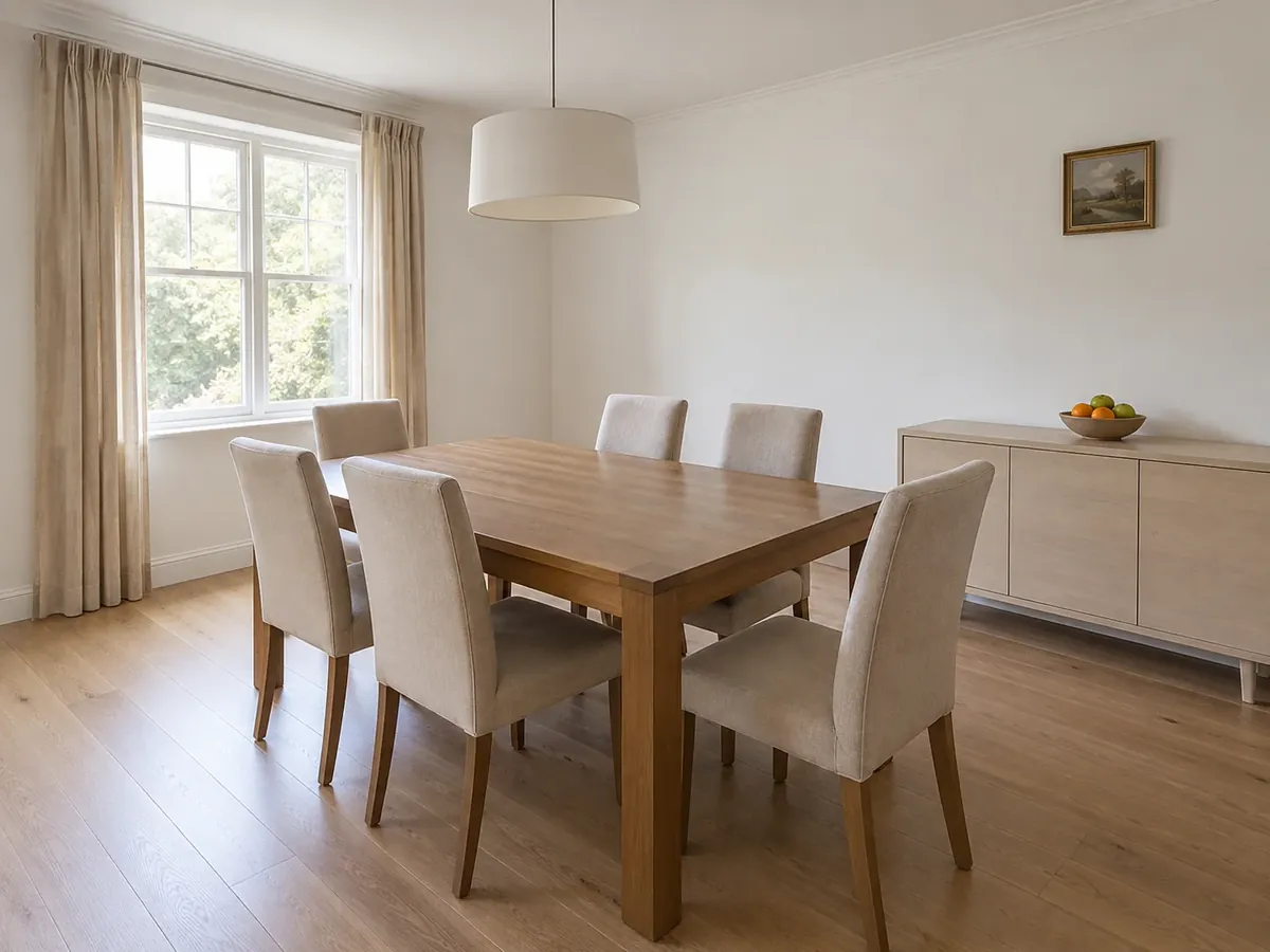 Mid-Century Modern Dining Room Decor — Before