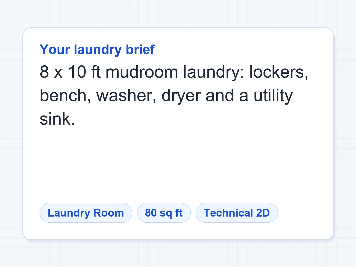 8×10 ft mudroom laundry with lockers, a bench and side-by-side machines — Before