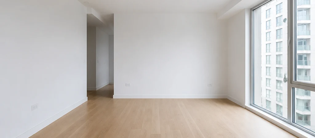 Living room interior design preview — Before