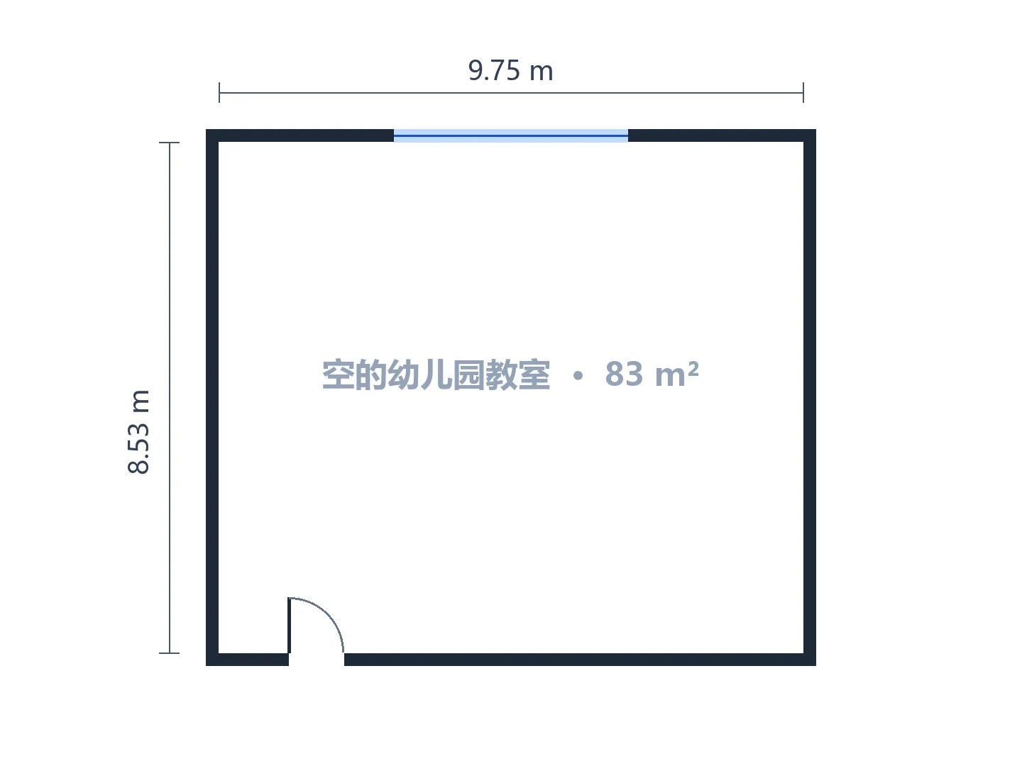 幼儿园活动室：分区活动角、衣帽柜和午睡区 — 生成前